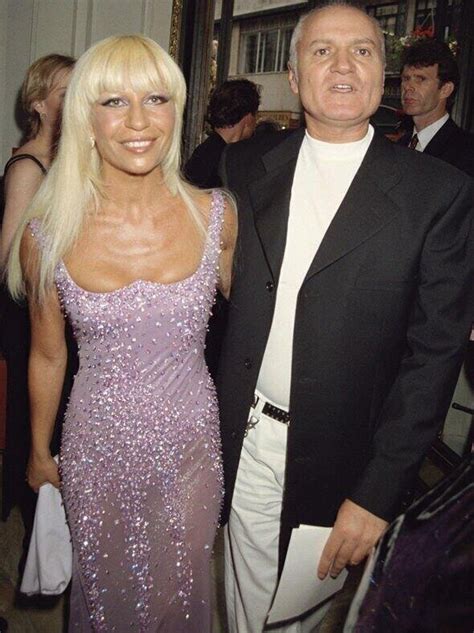 donatella versace antes|donatella versace old pictures.